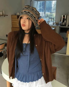 Grunge Weaving Beanie