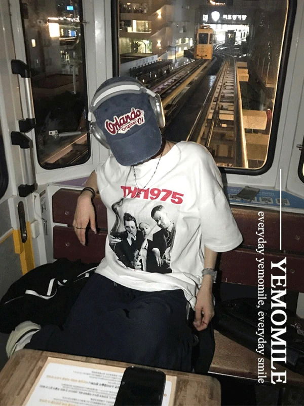 오레오 빈티지 레터링 볼캡