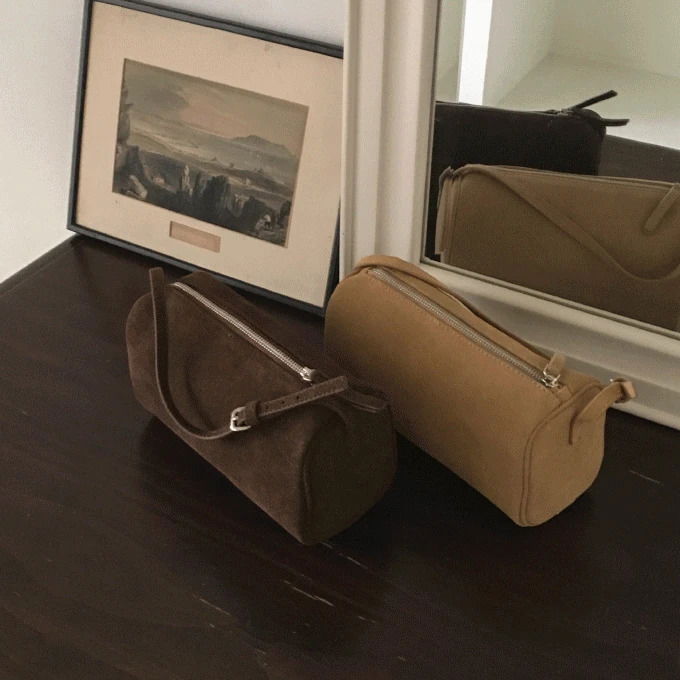 Remix Suede Mini Tote Bag -2 Colors 托特包