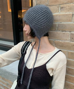 포미앙 스트랩 앙고라 비니