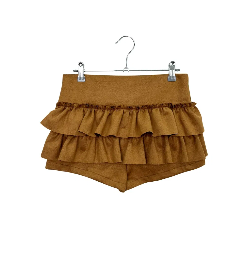 반바지 카멜 색상 이미지-S1L99