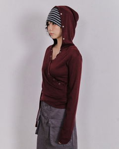 Groove Button Hoodie