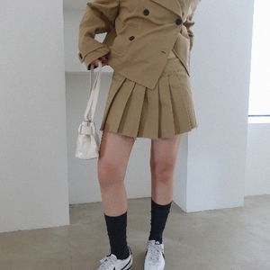 LIST PLEATS MINI SKIRT (3COLORS)