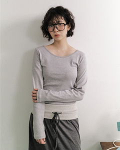 Weekly Cotton Long Sleeve *Brown, Black available for same-day shipping