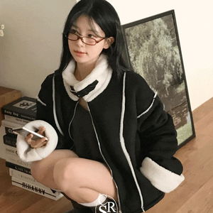 토니 버클 스웨이드 무스탕