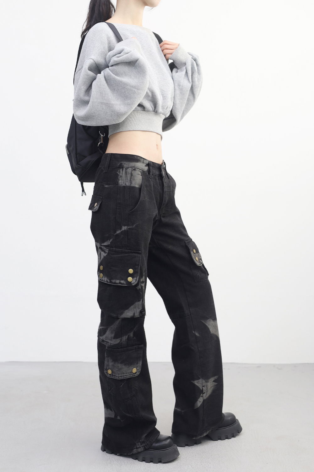 바지 모델 착용 이미지-S1L13