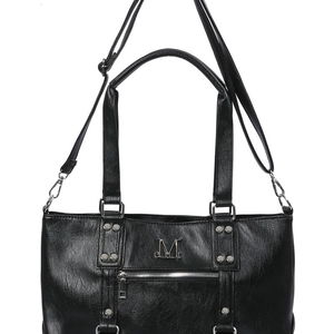 HARANG METAL LOGO 3WAY RIVET POINT SHOULDER BAG UNISEX 하랑 메탈로고 3웨이 리벳 포인트 숄더백 남녀공용