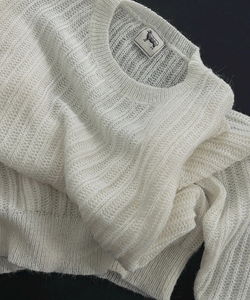 セインスベーシックラウンドネックニット