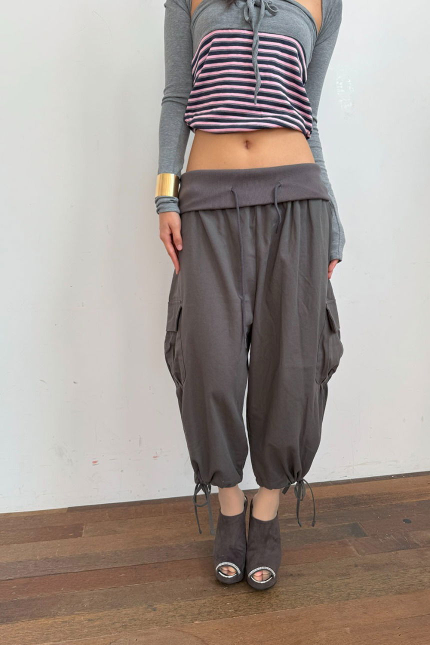 bent vessel pants (3color)