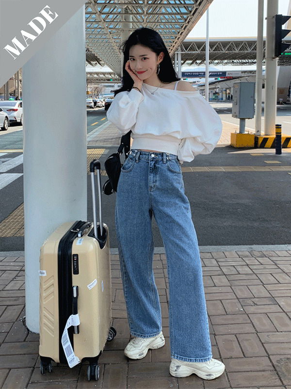 로제 후크데님팬츠(2color) / 누적판매수