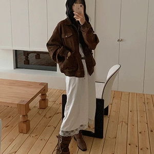 벤디 스웨이드 자켓