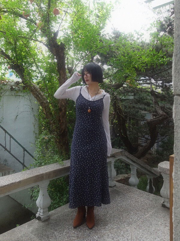 ︎ONLY VIVIC ︎SHINE FLORAL SLIM FIT DRESS