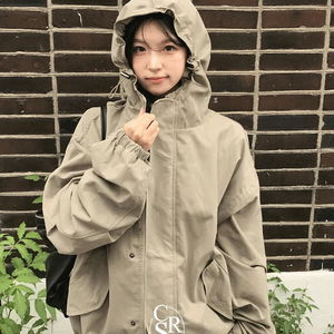 보호본능 간절기 오버핏 벌룬 하프자켓
