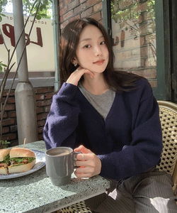 Betty's V-Neck Wool Cardigan - 8 colors