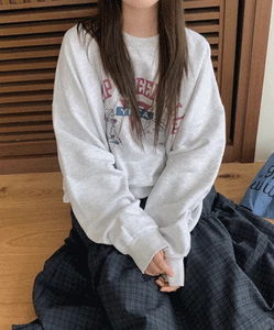 Tass Printing Overfit Man to Sweatshirt