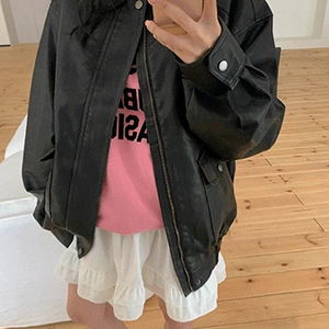 투디 레더 자켓