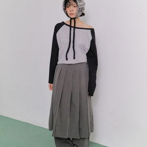 루엘 플리츠 치마바지 (3color)