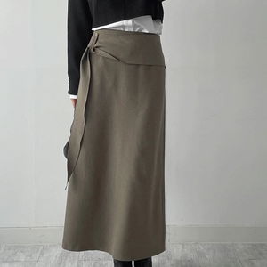 Scarf Strap Long Skirt