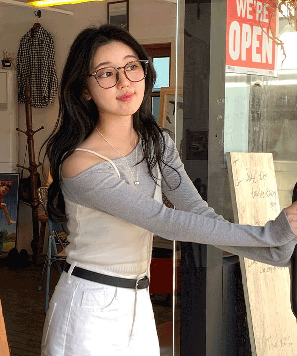 復古霧黑色水牛角框平光眼鏡