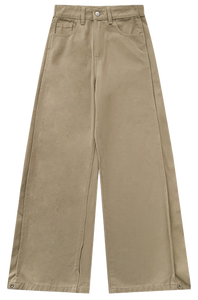 메티 허리 스냅비조 절개 밑단조절 조거 와이드 팬츠