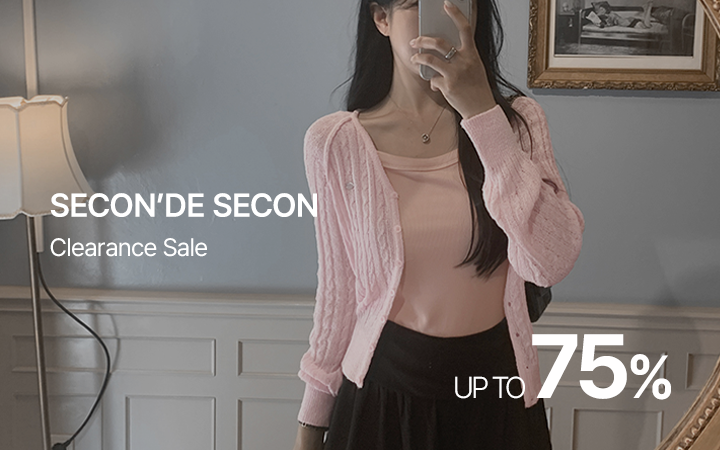 SECON’DE SECON: Clearance Sale