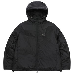 PAWELLE METAL LOGO HEAVY WINTER SHORT PADDING UNISEX (2Color) 파웰 메탈 로고 헤비 윈터 패딩 남녀공용 (2컬러)