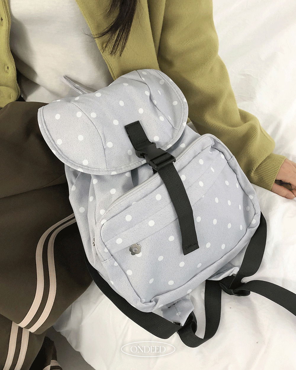 팔로 도트 스타 포켓 미니 백팩 가방
