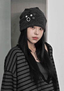 Hecklen Button Beanie