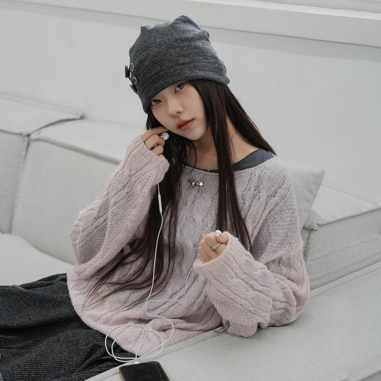 Swin Alpaca Cable Knitwear