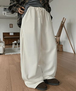 Poeln Wide Banding Knitwear Pants