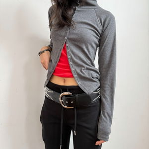 turtle button top (2color)