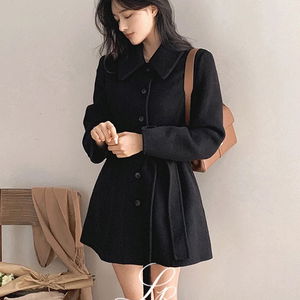 1차 예약판매Made)실루엣 울 하프 핸드메이드 코트