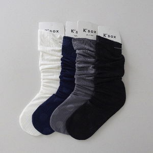 DOT STOCKING SOCKS (4COLORS)