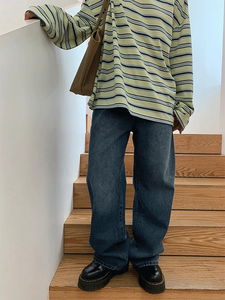 someday loose denim (2color)