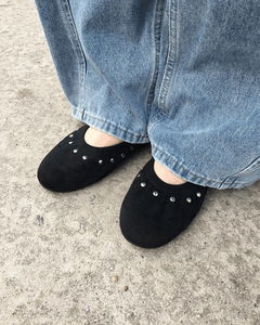 Studded Driving Flats *Black 230 Same-Day Shipping Available