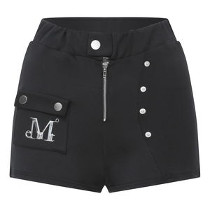 AVELIN METAL LOGO RIVET POINT POCKET SHORT PANTS 아벨린 메탈 로고 리벳 포인트 포켓 숏 팬츠