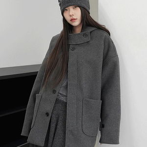 로베이 울 후드코트