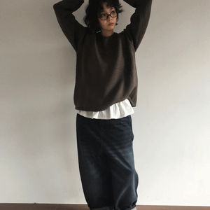 논페이드 엔진 벌룬 데님 (1color)