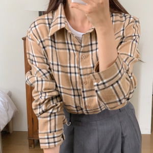런던 체크셔츠