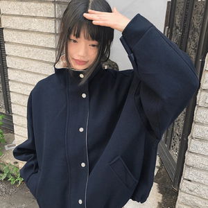Drew Golden Color Block Button String Overfit Long Sleeve Jacket