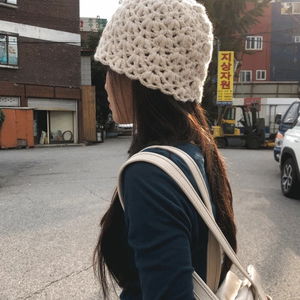몽리 뜨개 벙거지 가을 겨울 모자 버킷햇 3 color