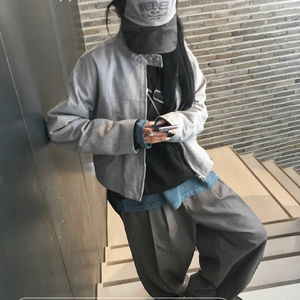 Last Cotton Zip-Up Jacket