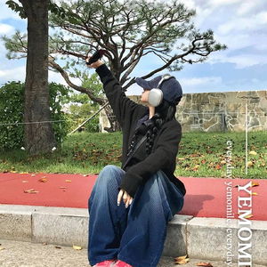 코멘트 골덴 워싱 벌룬 팬츠