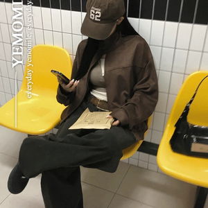 콜라보 스웨이드 투웨이 자켓