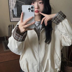 포밍 차이나넥 아방핏 카라 점퍼 자켓