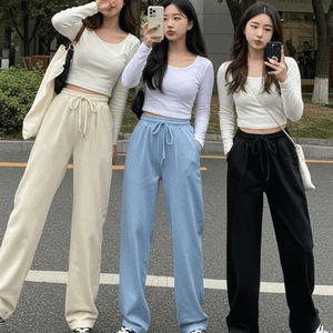 라비 원턱 와이드 트레이닝 팬츠 P0008806
