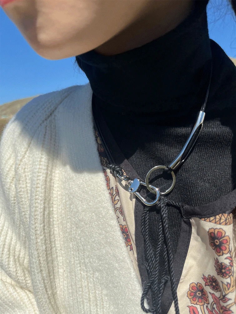 Circle Pipe Necklace 项链