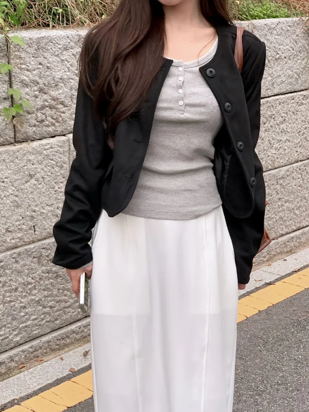 카디건 모델 착용 이미지-S1L58