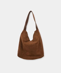 Terrine Basic Suede Shoulder Bag