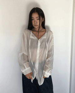Halo See-Through Blouse *Same-Day Shipping Available